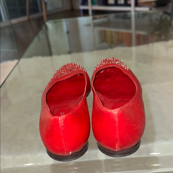 Jill Stuart vintage studded Ballet flat womens 8 - Picture 4 of 5